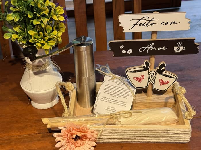Kit café feito com amor